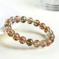 Natural Black Gold Super Seven Crystal Bracelet by Crystal Lumina | Rare High-Vibration Sacred Seven | Chakra Balancing & Spiritual Growth Gift